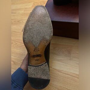 Melzan monk straps size 10